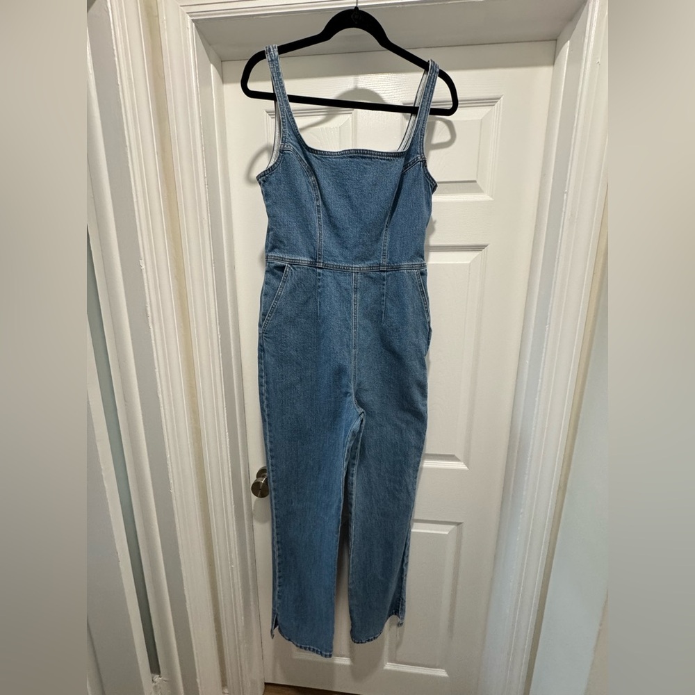 Light Blue Denim Overalls